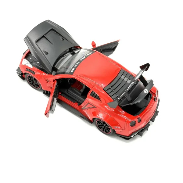 ماشین فلزی نیسان جی تی ار دودزا nissan gtr - Image 5