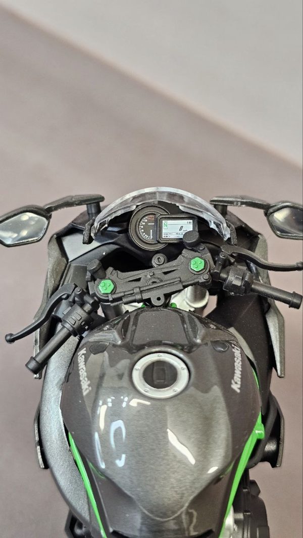 ماکت موتور کاوازاکی Kawasaki h2 برند ائوشیما - Image 5