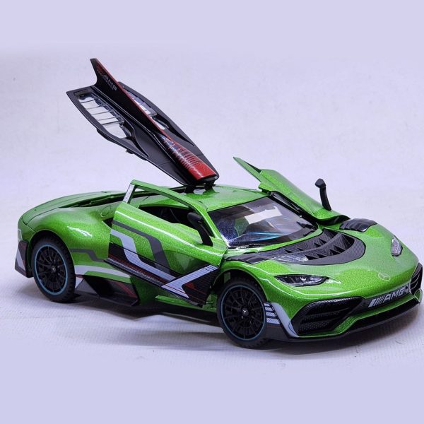 ماشین فلزی بنز درب خفاشی benz amg - Image 3
