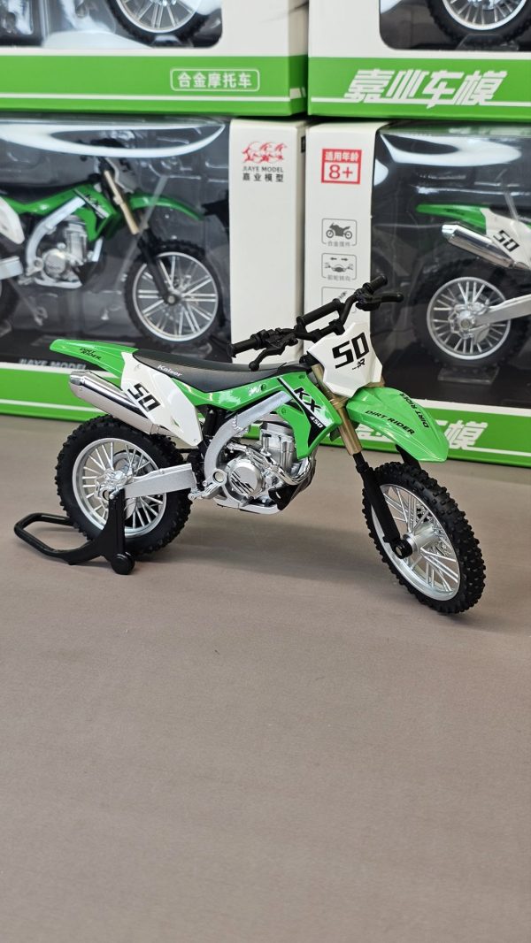 ماکت موتور کراس کاوازاکی کاایکس kawasaki kx - Image 6