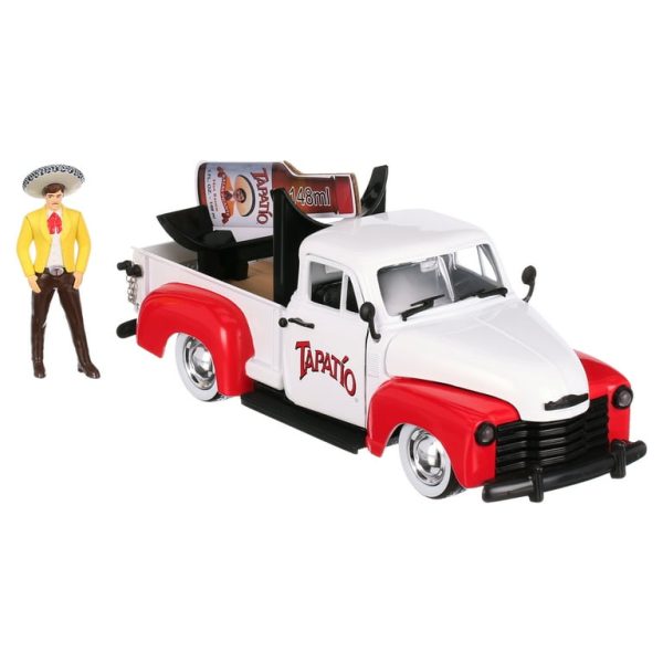 ماکت ماشین شورلت پیکاپ برند جادا Chevy Pick Up Charro Man Figure