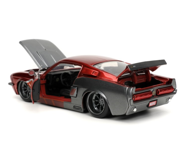 ماکت ماشین شلبی همراه فیگور برند جادا 2014 Shelby GT-500 + Figura Star-Lord "Marvel - Image 3