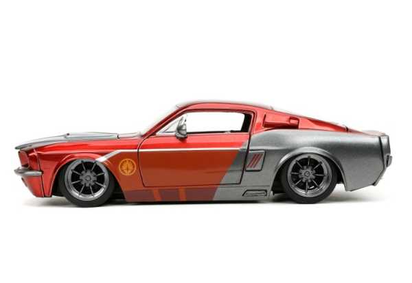 ماکت ماشین شلبی همراه فیگور برند جادا 2014 Shelby GT-500 + Figura Star-Lord "Marvel - Image 5