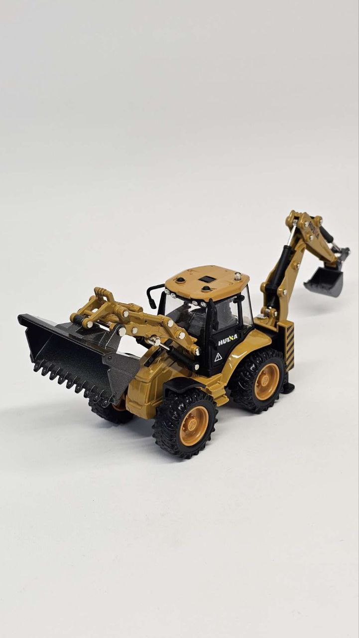 ماکت بکهولودر راهسازی 7 ماکت بکهولودر راهسازی - Image 4