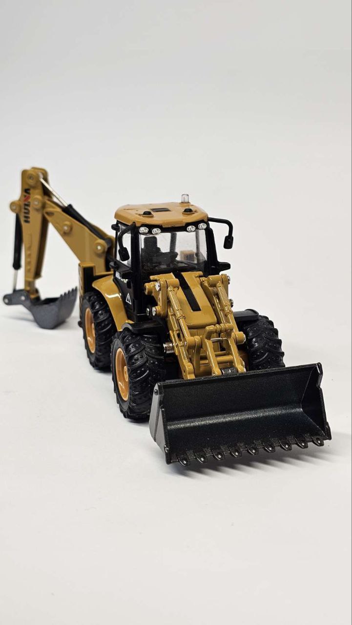 ماکت بکهولودر راهسازی 9 ماکت بکهولودر راهسازی - Image 6