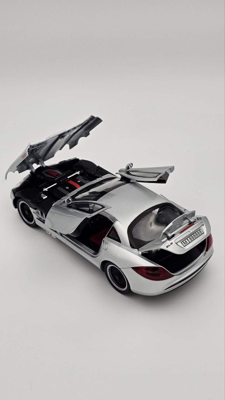 ماشین فلزی مرسدس بنز اس ال ار Benz slr 7 ماشین فلزی مرسدس بنز اس ال ار Benz slr - Image 4
