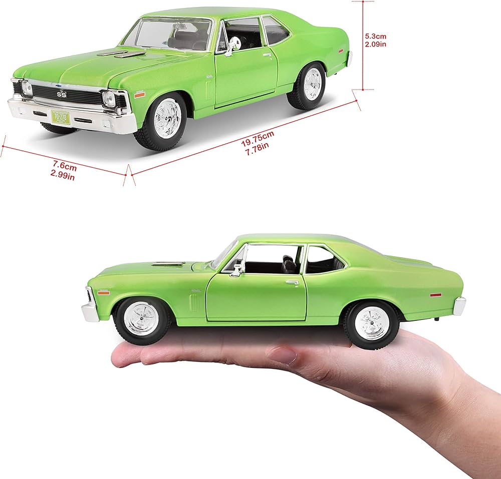ماکت ماشین شورولت نوا chevrolet nova - Image 3