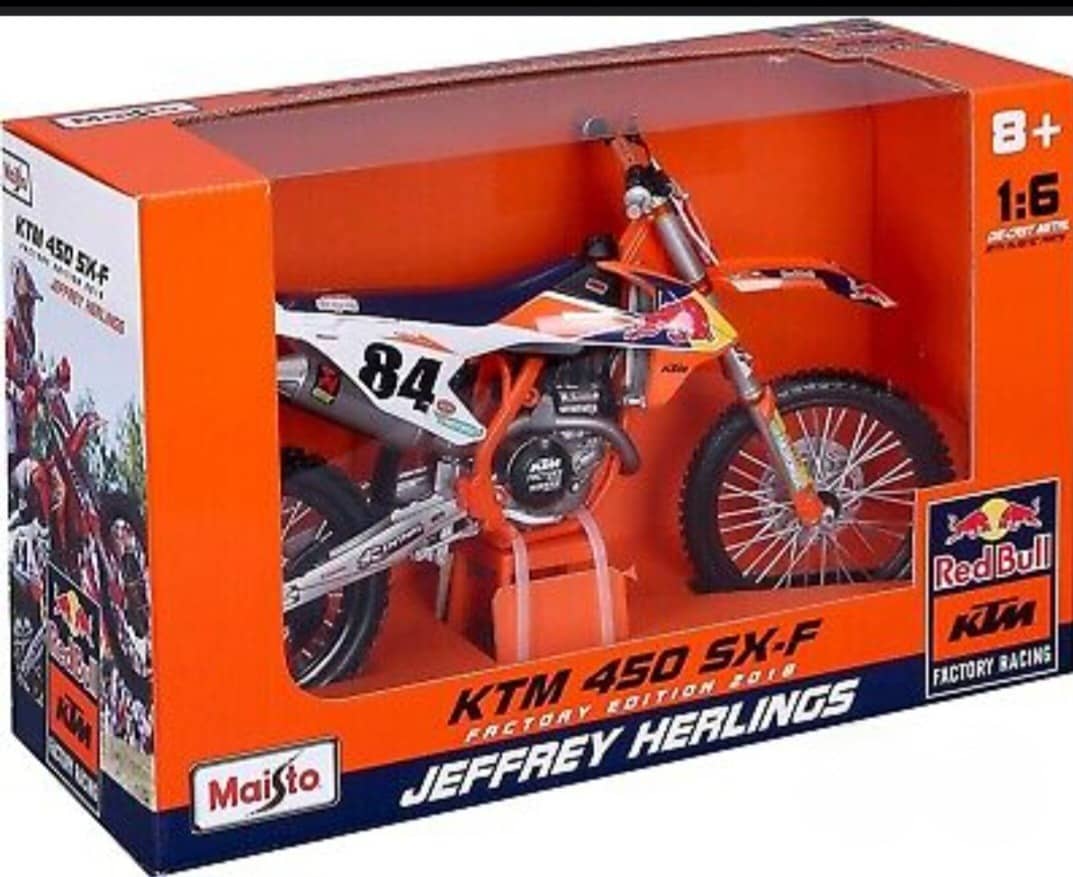 ماکت موتور کراس کی تی ام ktm 450 - Image 3