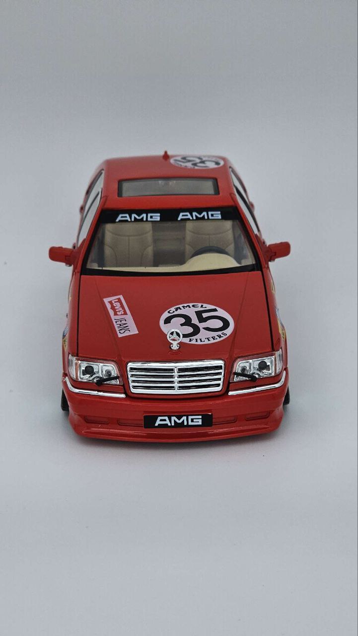 ماکت ماشین فلزی بنز اتاق تانک اسپرت Benz w140 - Image 2