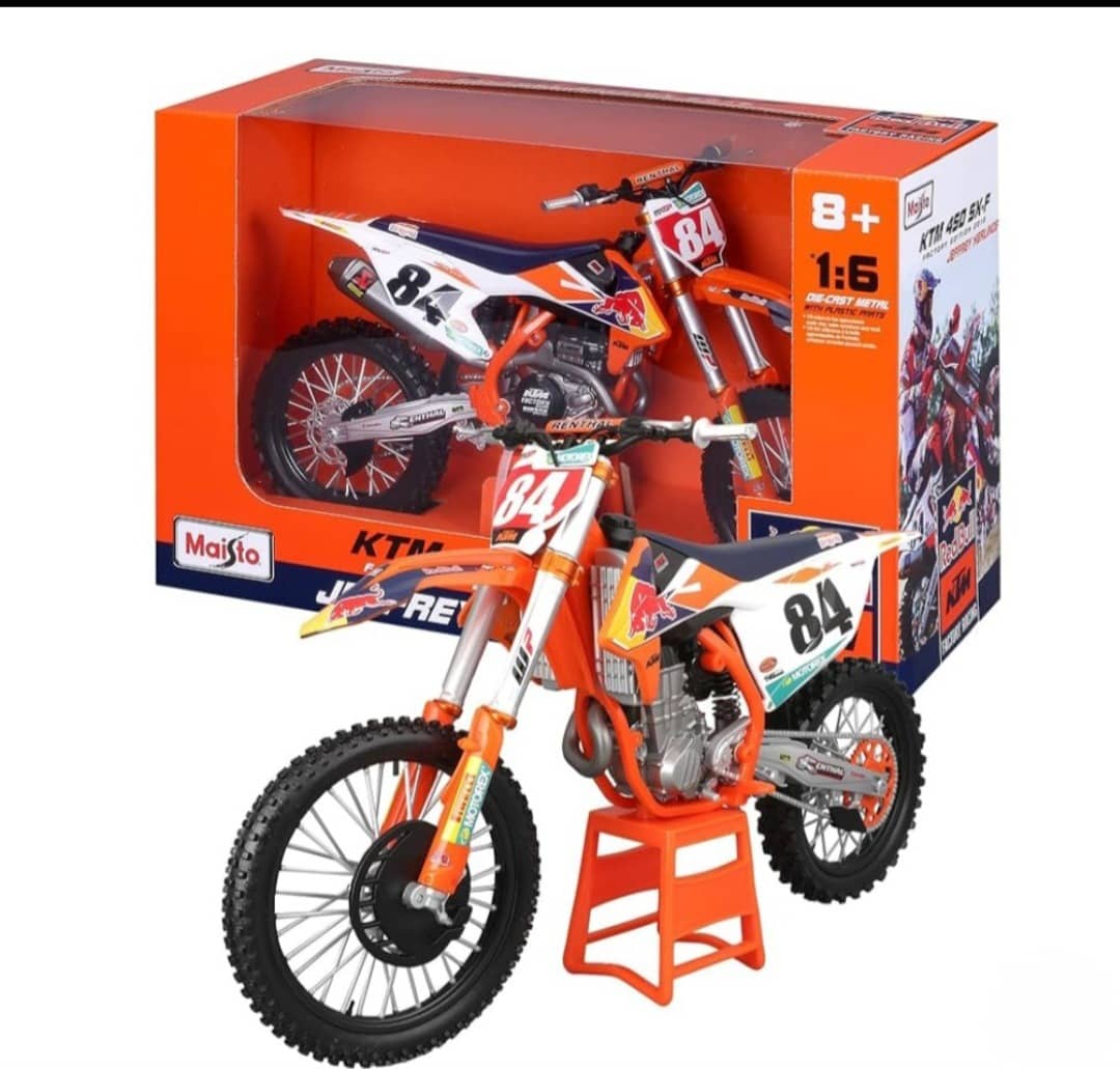 ماکت موتور کراس کی تی ام ktm 450 - Image 4