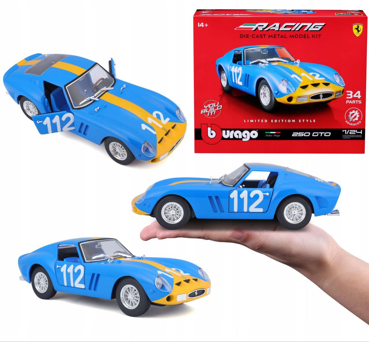 ماکت ماشین فراری Ferrari GTO 250 4 ماکت ماشین فراری Ferrari GTO 250