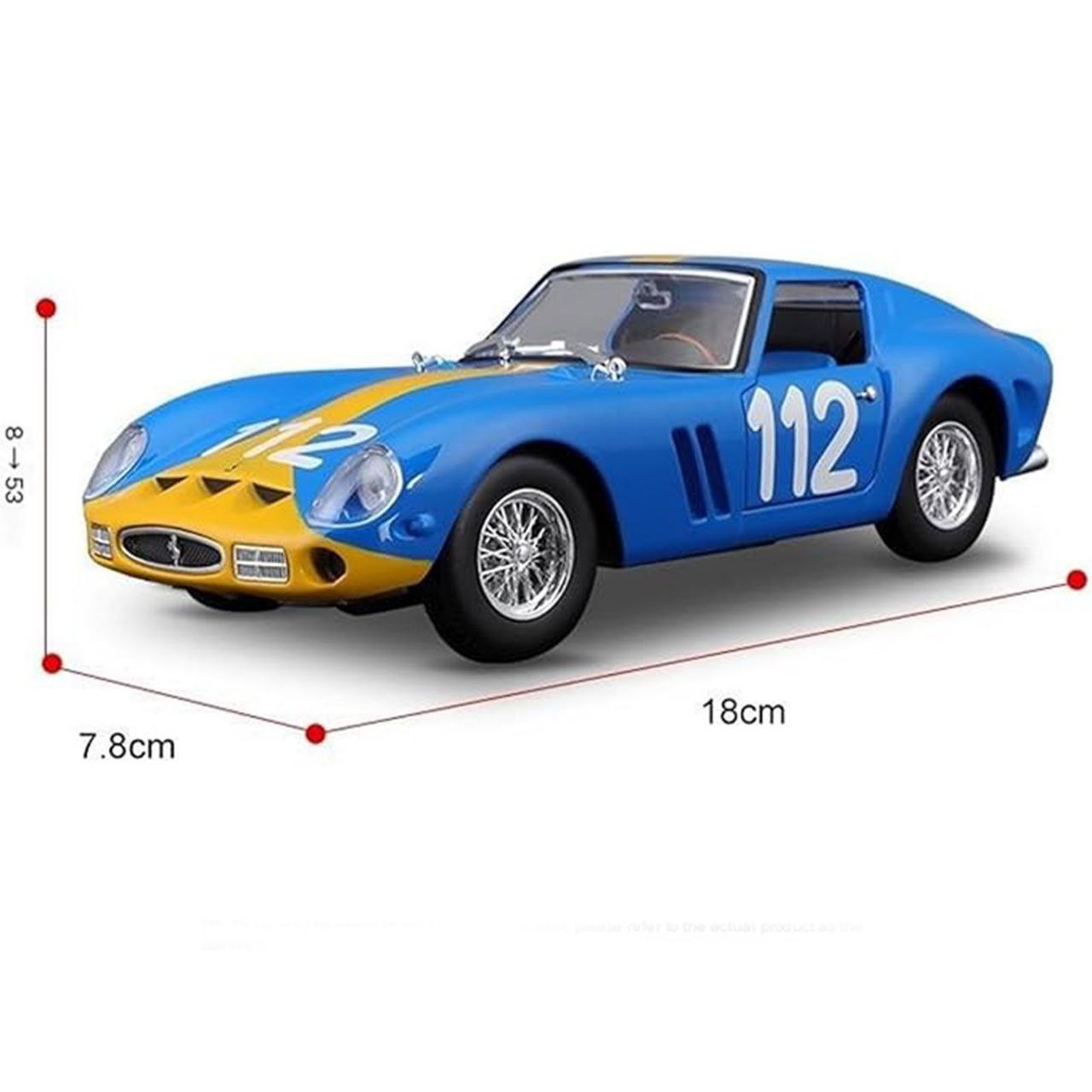 ماکت ماشین فراری Ferrari GTO 250 6 ماکت ماشین فراری Ferrari GTO 250 - Image 3