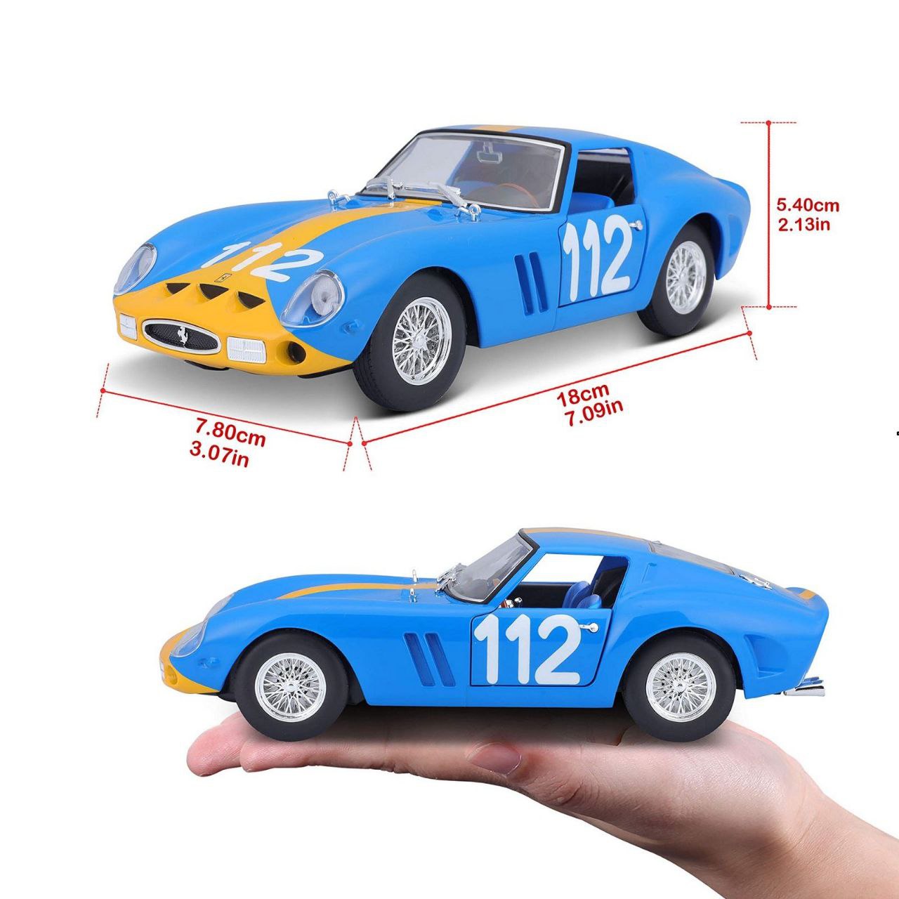 ماکت ماشین فراری Ferrari GTO 250 7 ماکت ماشین فراری Ferrari GTO 250 - Image 4