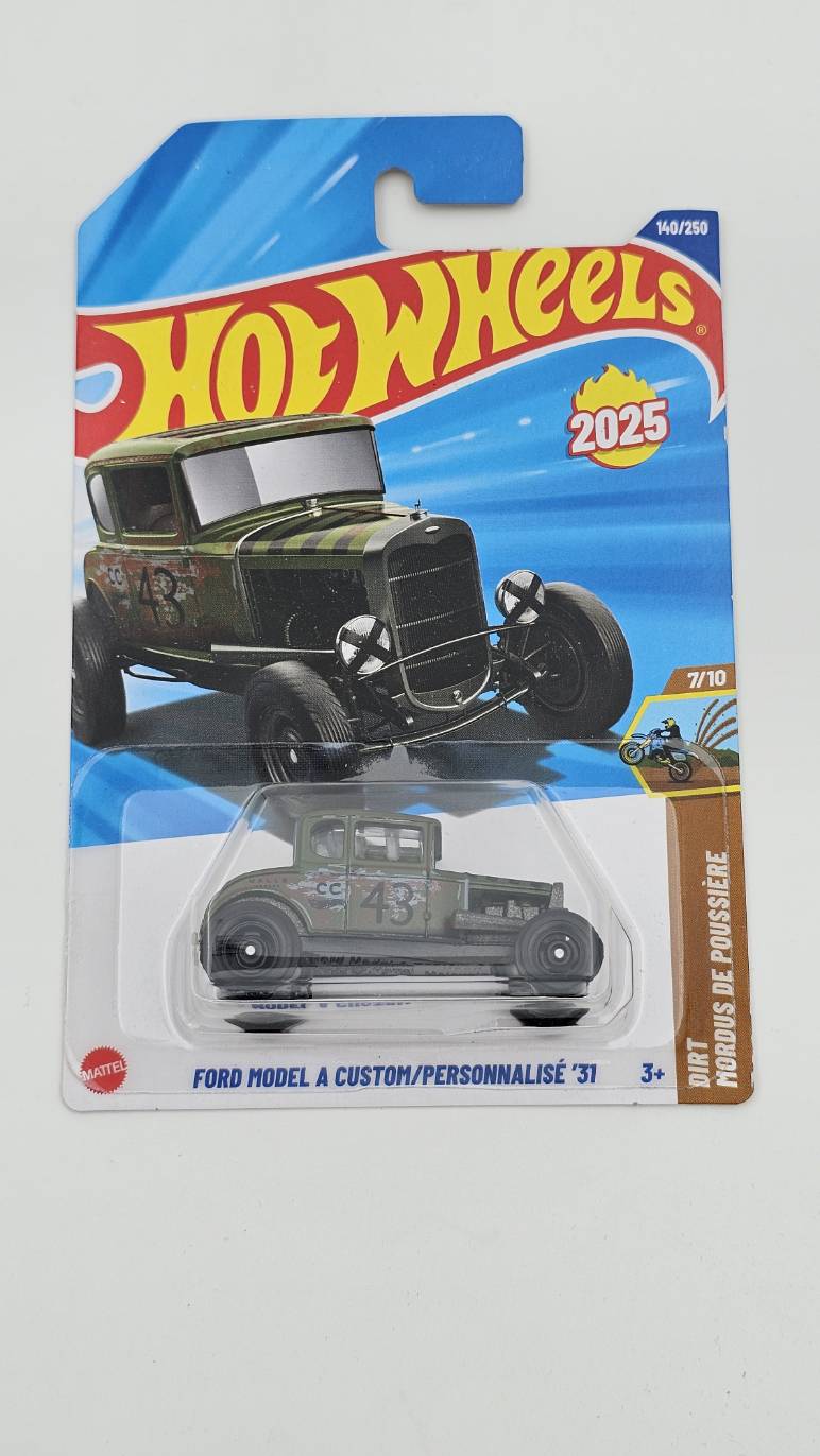 ماکت ماشین هات ویلز مدل FORD MODEL A CUSTOM/PERSONNALISÉ '31
